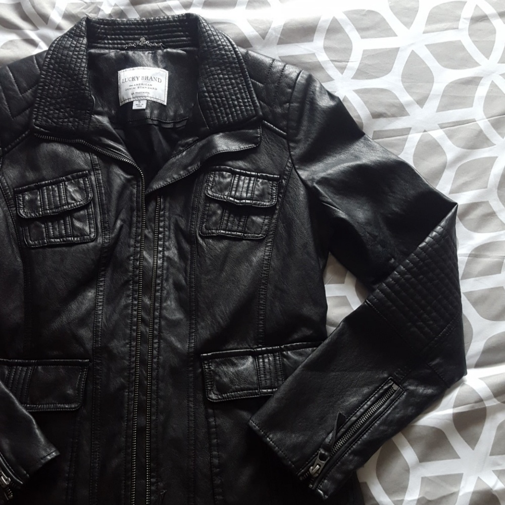 Lucky Brand Leather Jacket